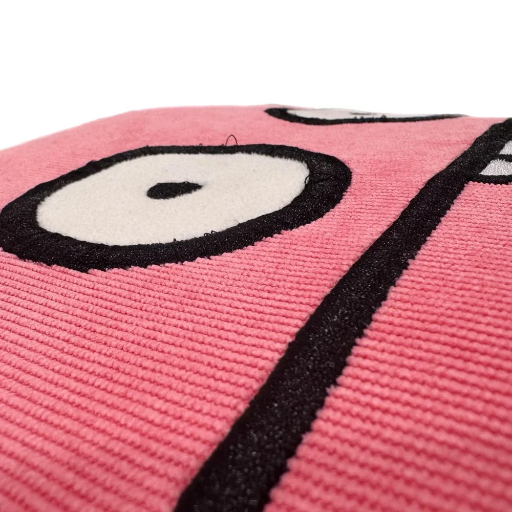 UglyDolls Moxy Pink Corduroy Plush Throw Pillow Character Cushion square monster